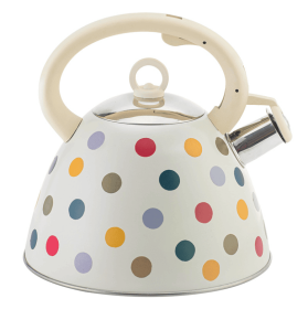 BD076A3L natural gas stove whistle kettle European new wave point kettle 3L large capacity kettle Nordic American one key open kettle without BPA